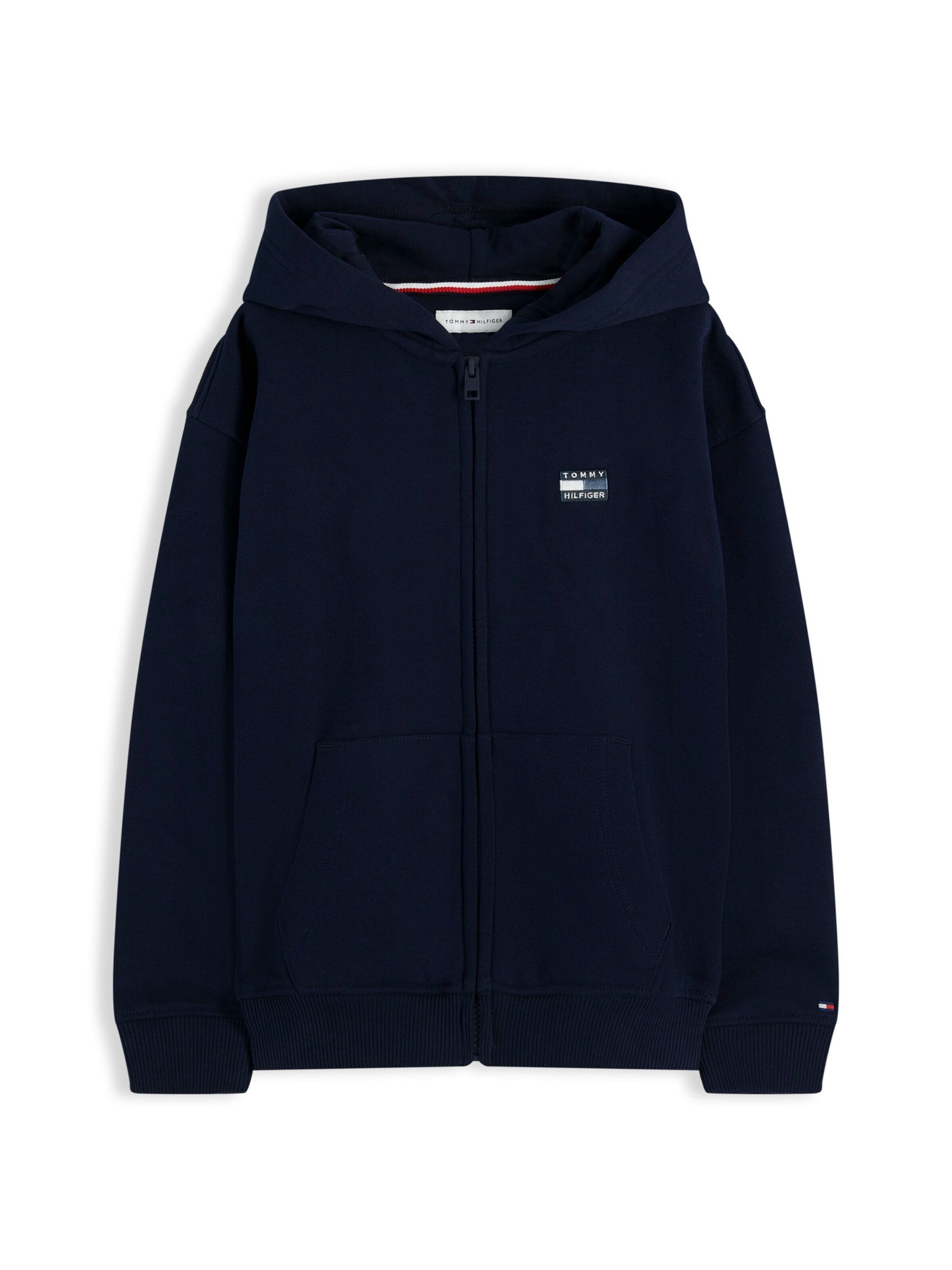 TOMMY HILFIGER Tréning dzseki - kék: elől