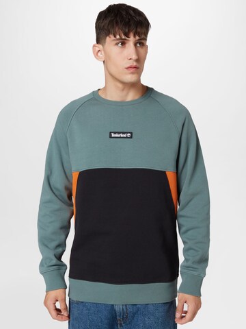 TIMBERLAND - Sweatshirt em verde: frente