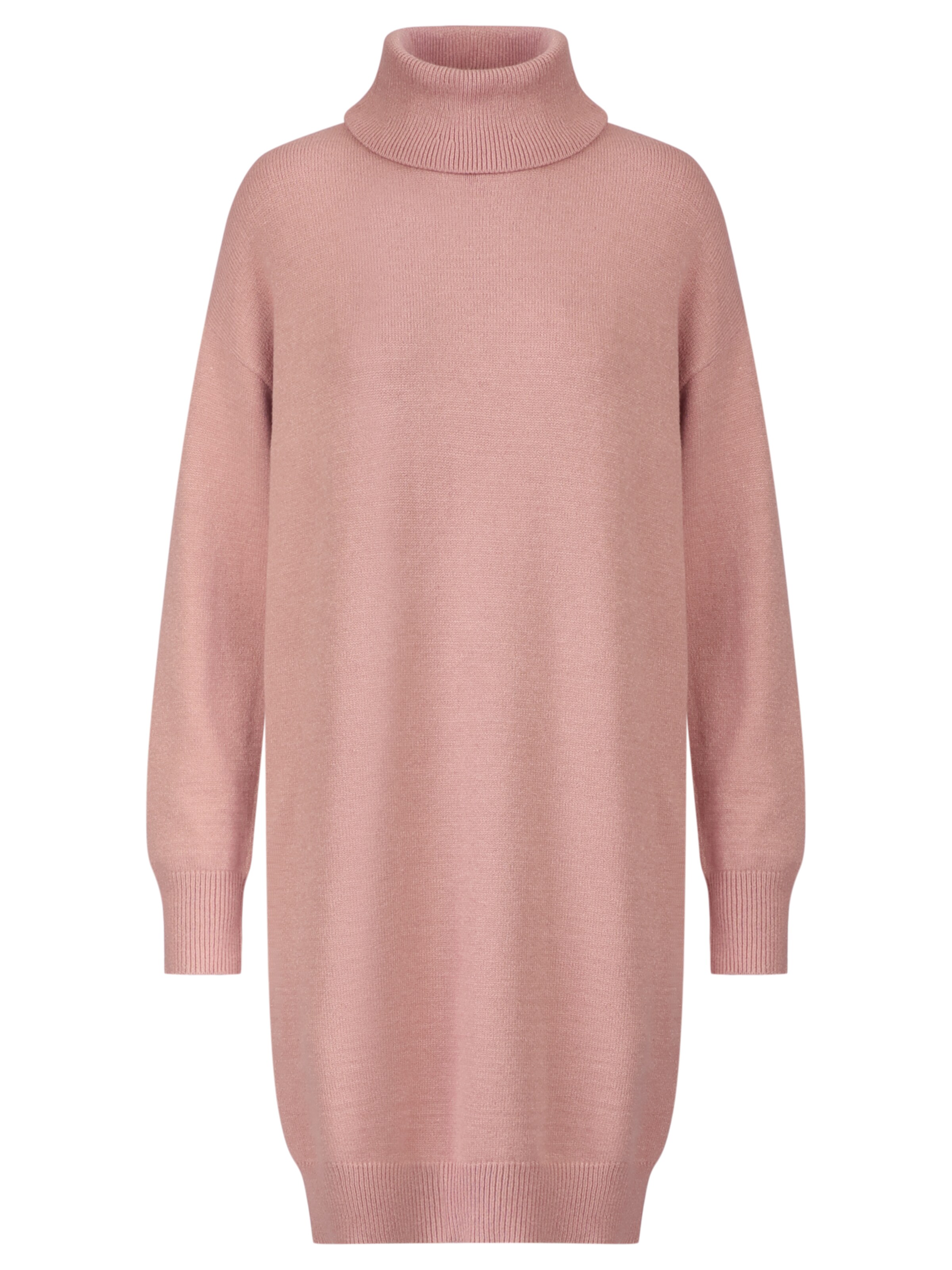 APART Knitted dress in Pink: front