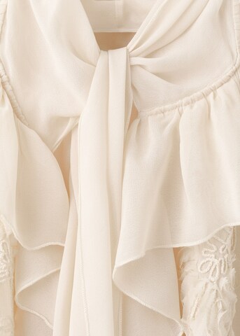 MANGO Blouse 'Gigi' in Beige