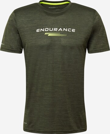 T-Shirt fonctionnel 'Portofino' ENDURANCE en vert : devant