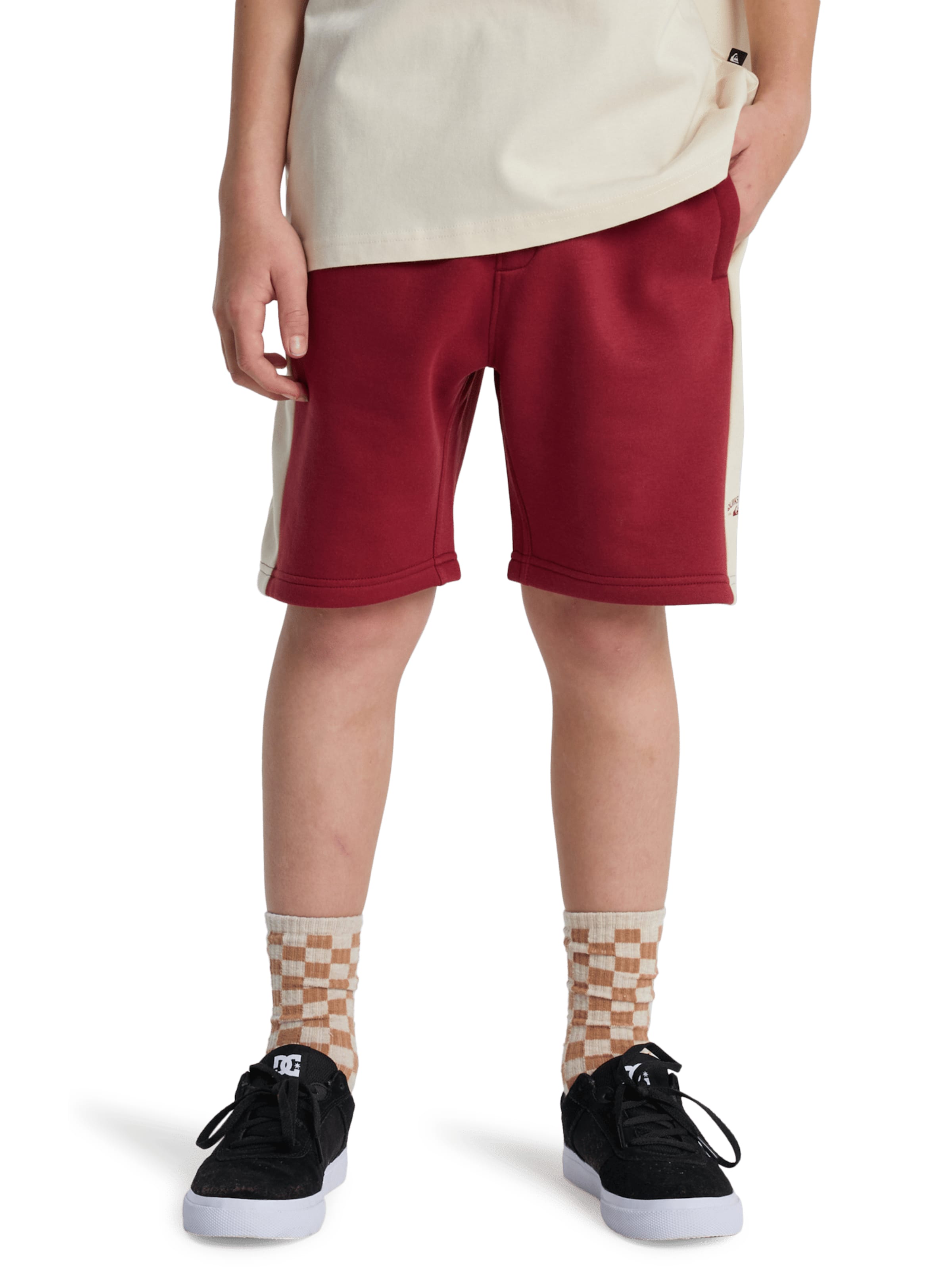 QUIKSILVER Shorts 'Knowledge Area' in Rot: Vorderseite