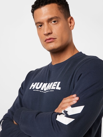 Sweat-shirt 'Legacy' Hummel en bleu