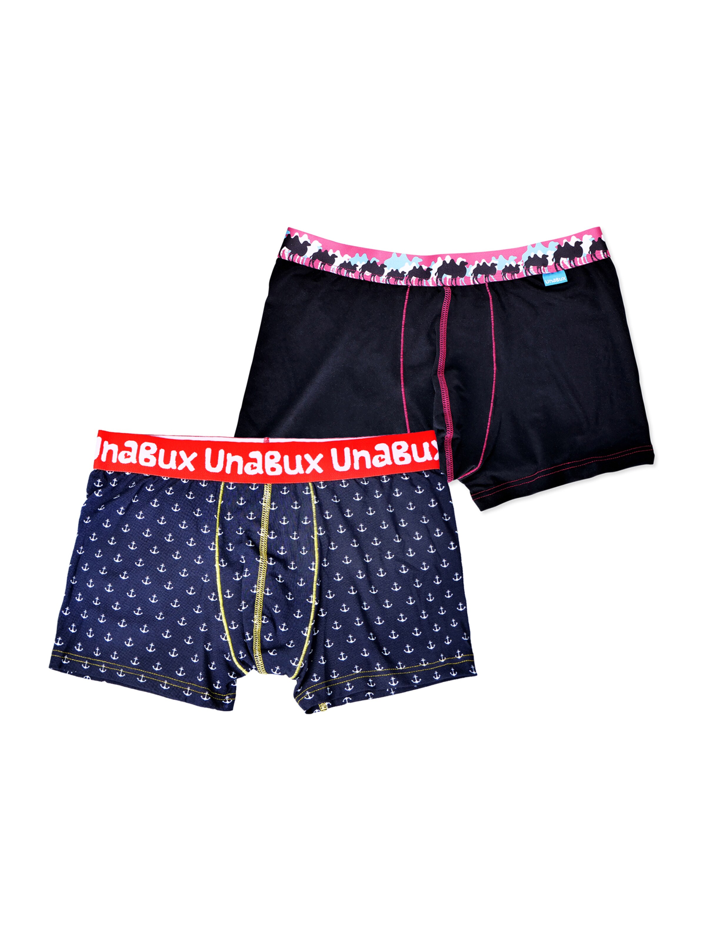 UNABUX Boxer shorts in Blue: front