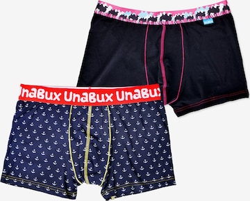 UNABUX Boxershorts in Blau: Vorderseite