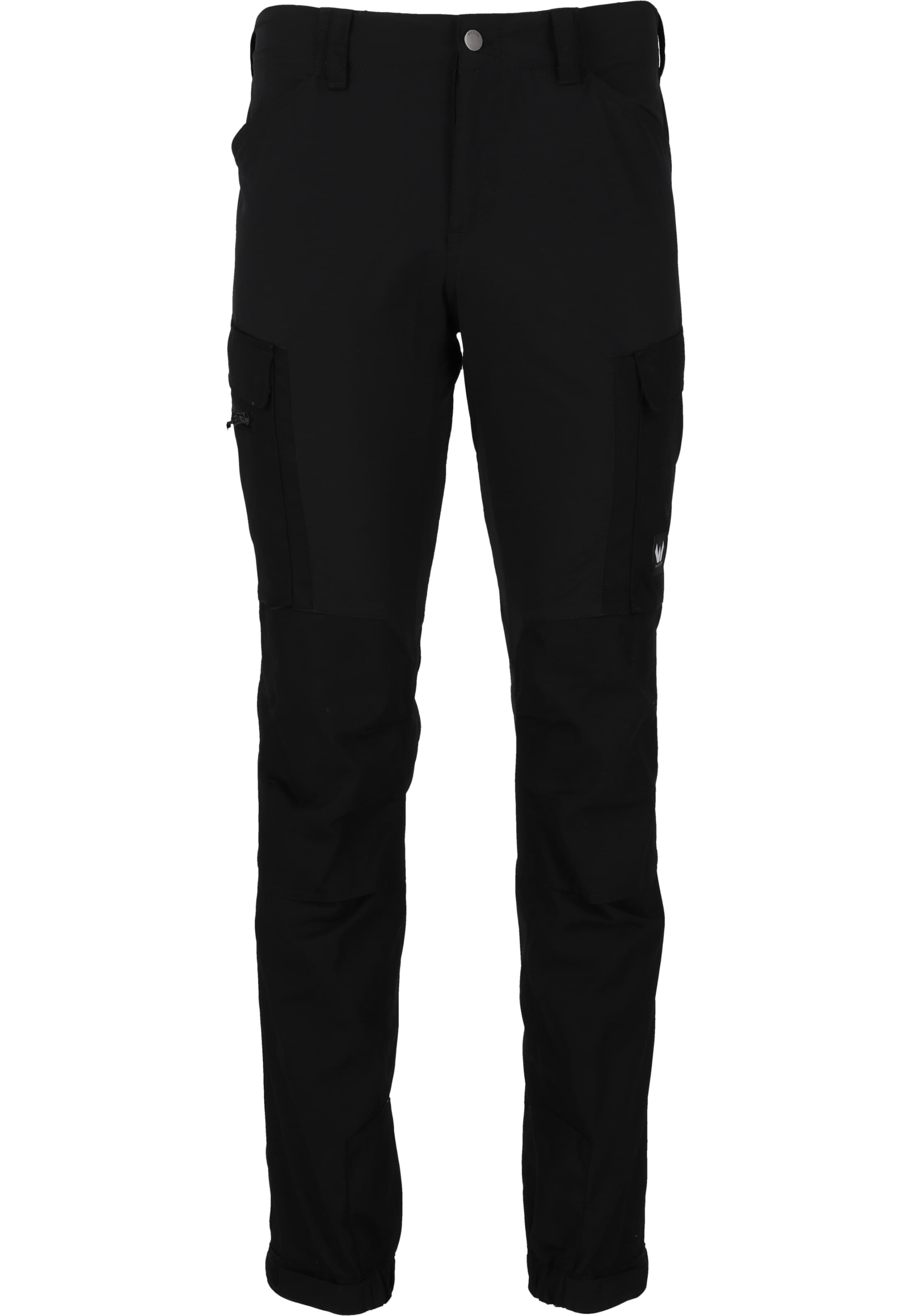 Whistler Trekkinghose 'ROMNING' in Schwarz: Vorderseite