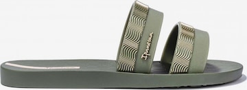 Mule Ipanema en vert : devant