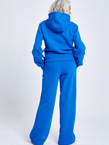 SPORTKIND Flared Sportbroek 'Cotton Sweatpants' in Blauw