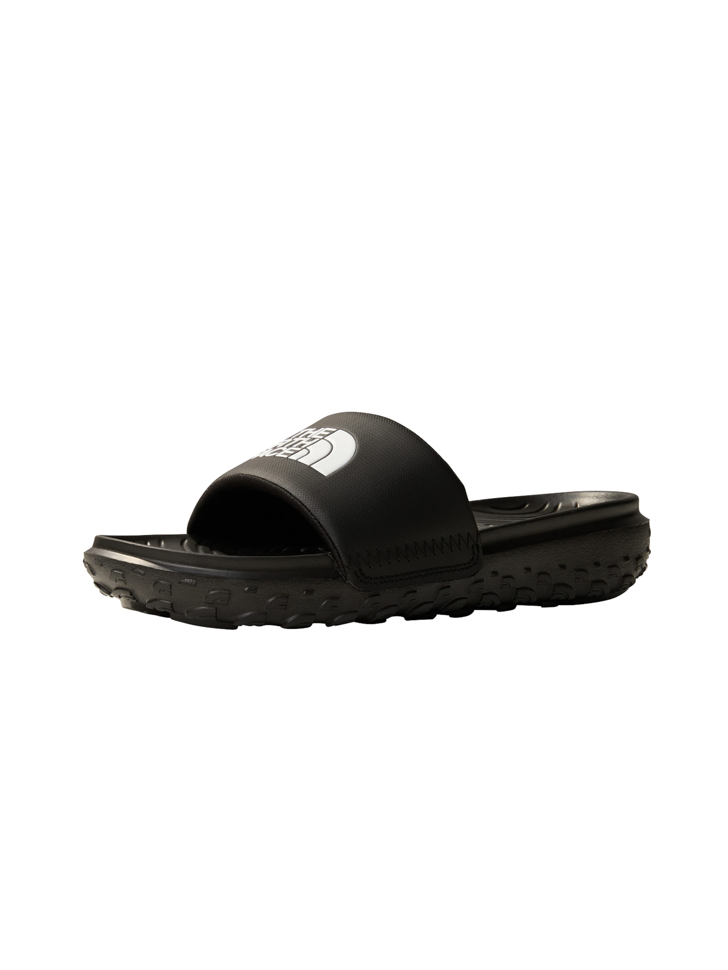 Zoccoletto 'W NEVER STOP CUSH SLIDE' di THE NORTH FACE in nero: frontale