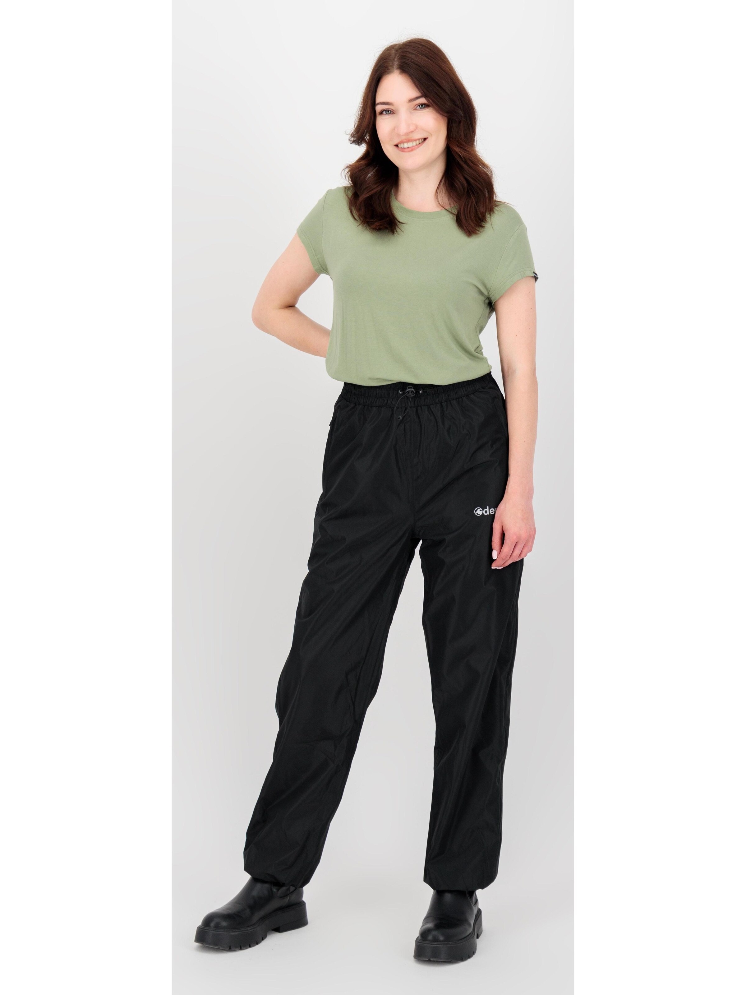 deproc Loosefit Functionele broek 'KORSIKA' in Zwart