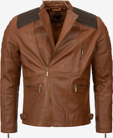 Rock Creek Between-Season Jacket in Brown: front