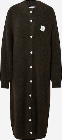 Cardigan 'EAST' AMERICAN VINTAGE en vert : devant
