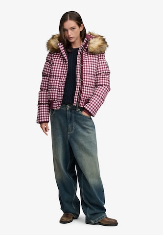 Superdry & Co Winterjas in Roze