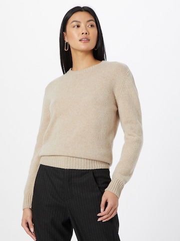 UNITED COLORS OF BENETTON Sweater in Brown: front