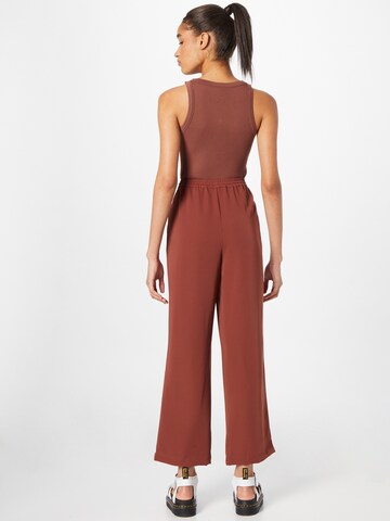 ABOUT YOU Wide leg Broek 'Lynn' in Bruin