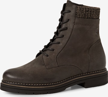 Stivaletto stringato di Tamaris in marrone: frontale
