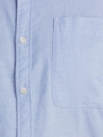 Jacks & Jones Regular Fit Hemd 'Herren Langarm Hemd'‌‌‌‌‌‌‌‌‌ in Blau