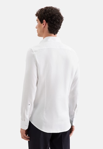 SEIDENSTICKER Slim fit Zakelijk overhemd in Wit