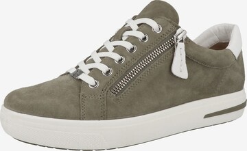 CAPRICE Sneakers laag in Groen: voorkant