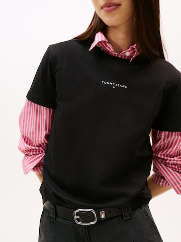 Tommy Jeans - Camisa em preto