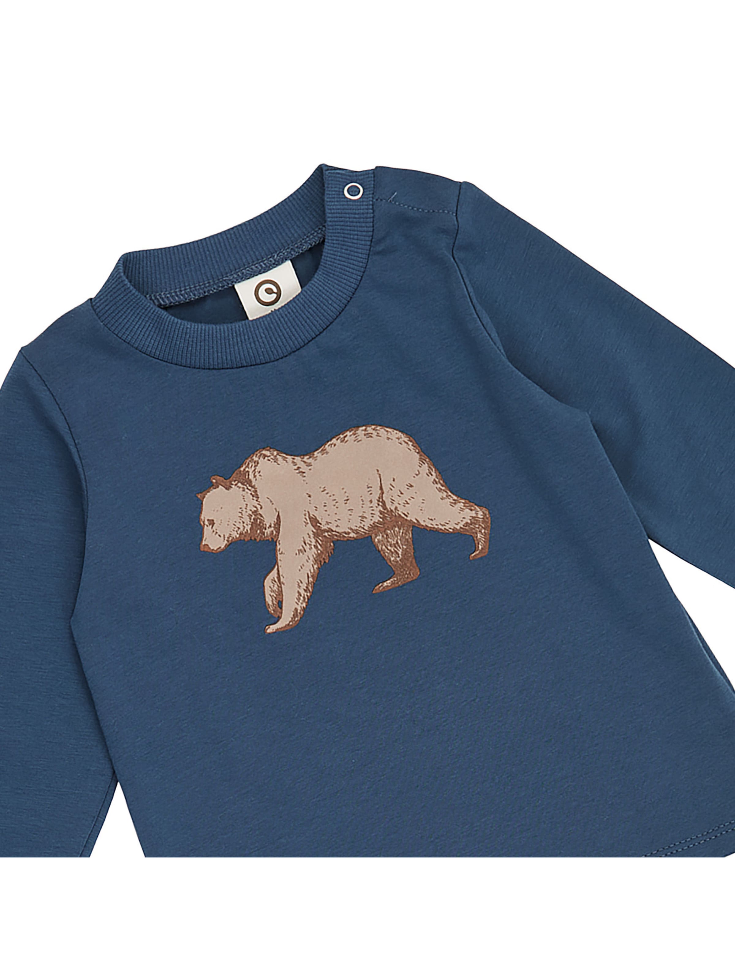 T-Shirt Müsli en bleu