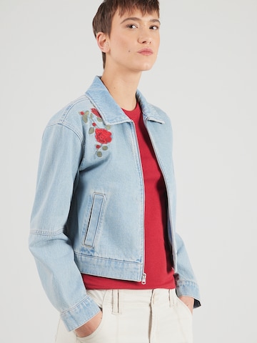 Abercrombie & Fitch Átmeneti dzseki - kék: elől