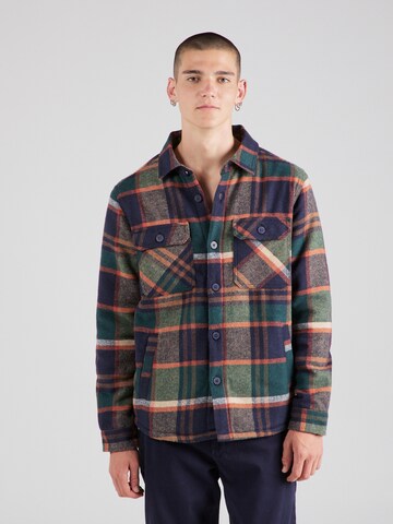 INDICODE JEANS Regular fit Button Up Shirt 'Fluge' in Blue: front
