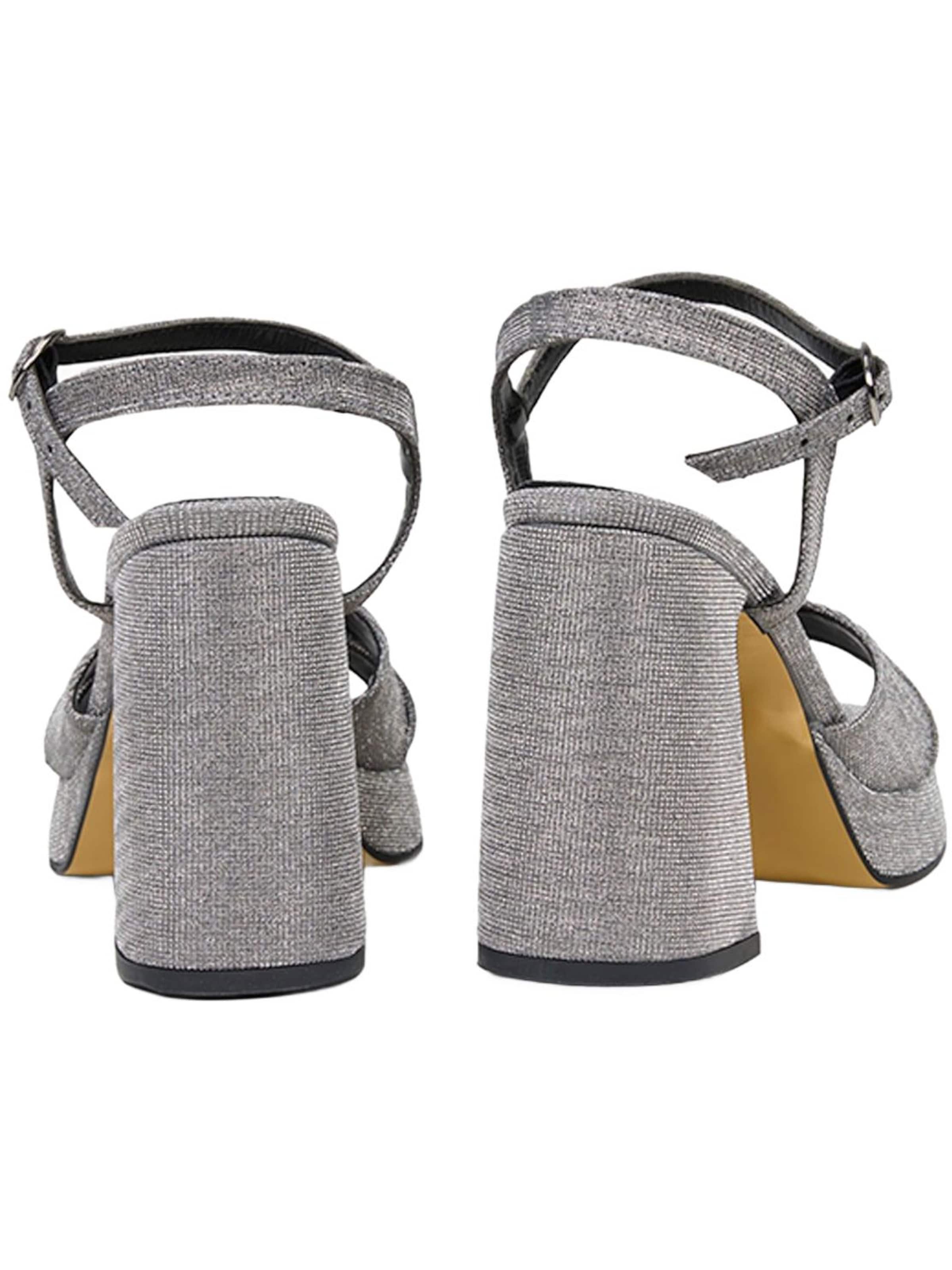 Desa Sandalen met riem 'Pumps' in Grijs