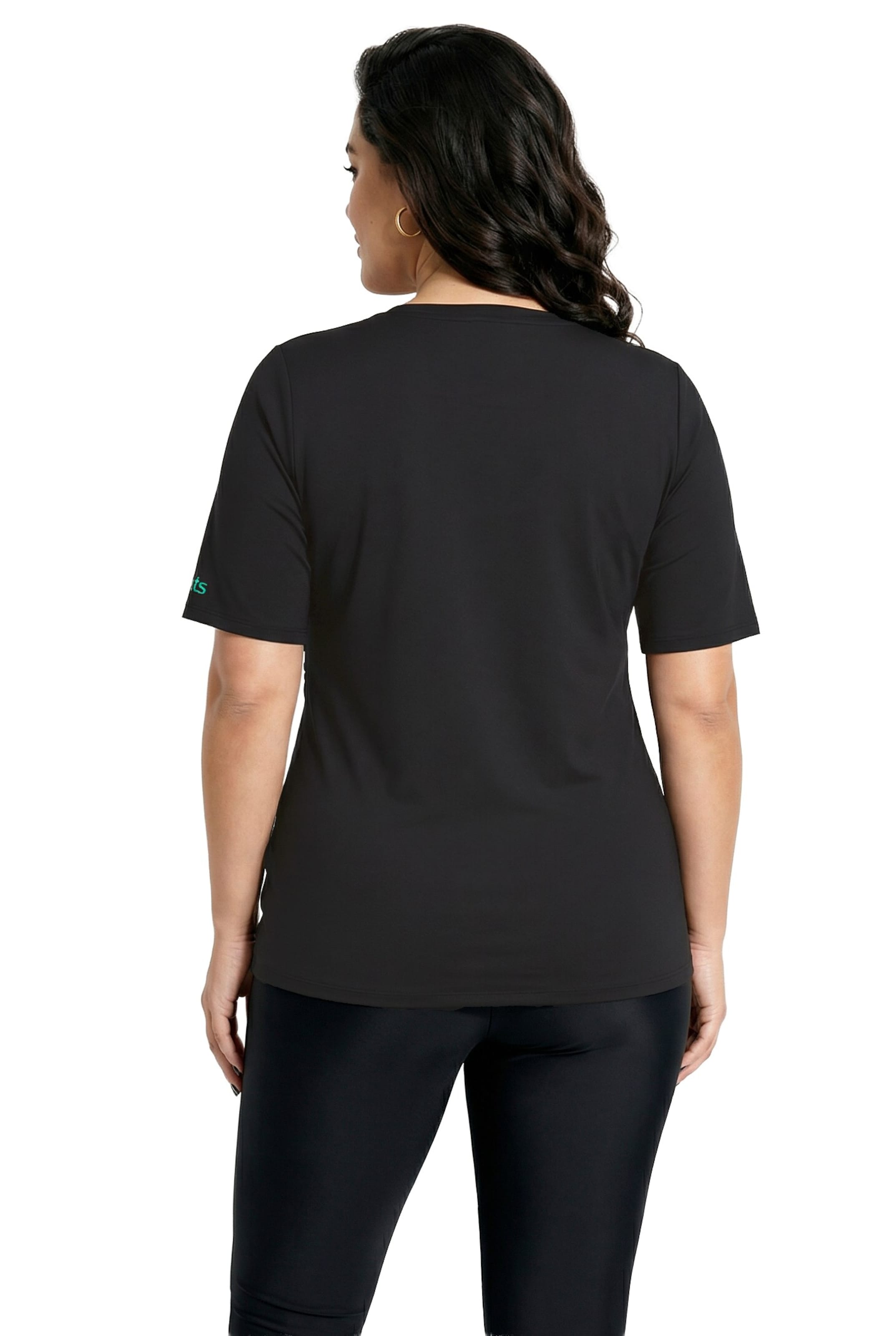 Ulla Popken Shirt in Zwart