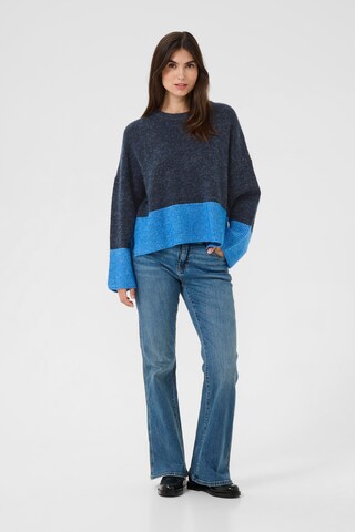 Pull-over CULTURE en bleu