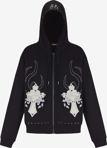 Ed HardyGornji dio trenirke - crna boja: prednji dio