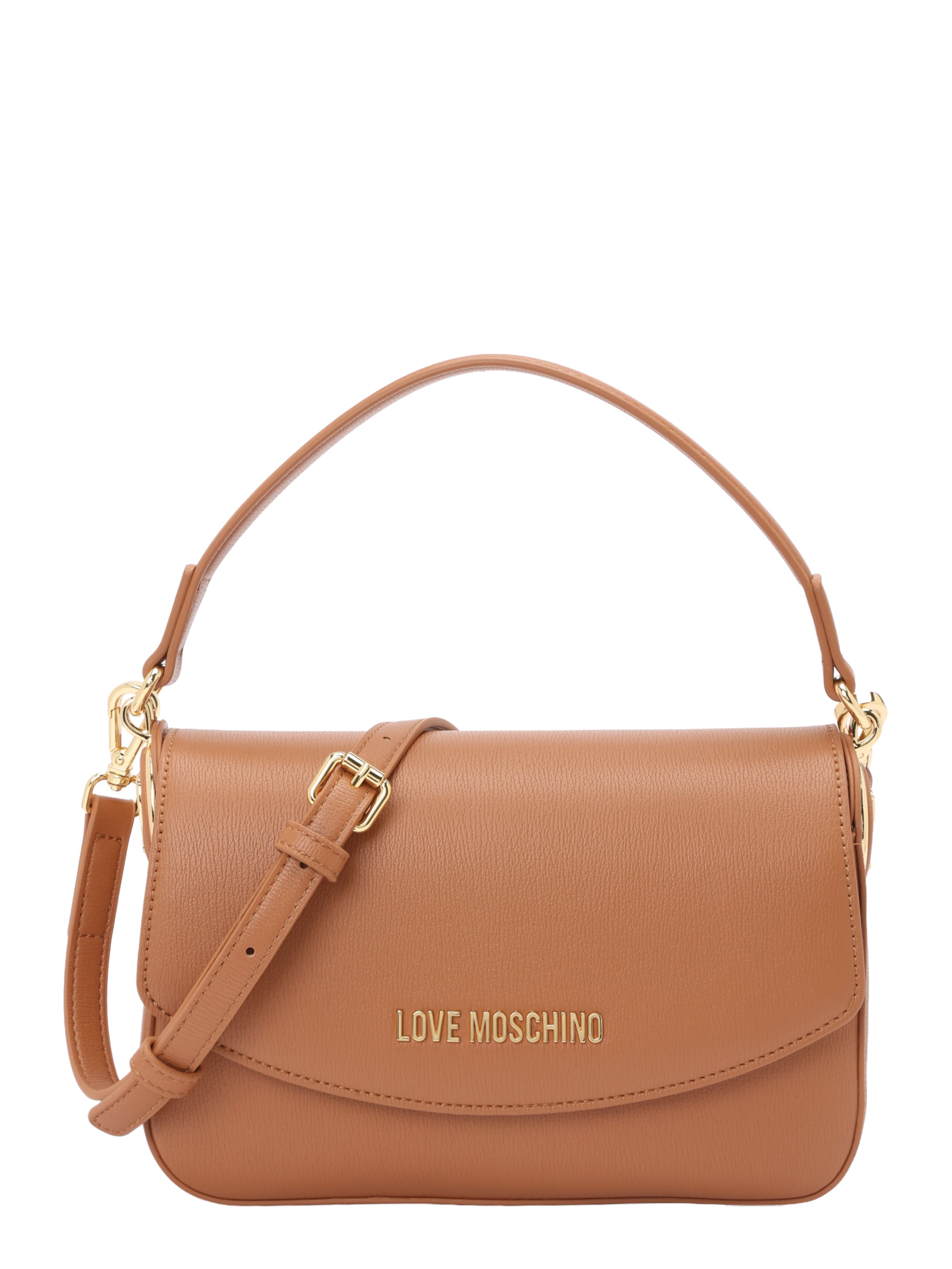 Borsa a spalla di Love Moschino in marrone: frontale