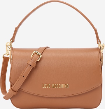 Love Moschino Olkalaukku värissä ruskea: etupuoli