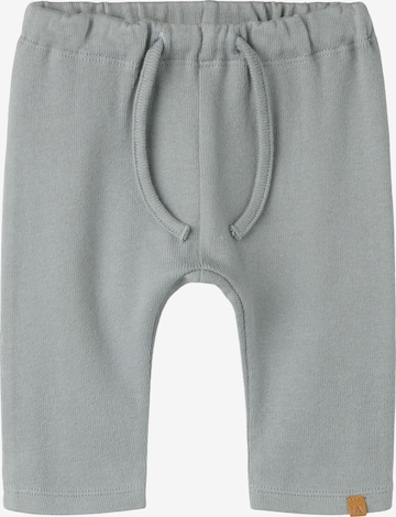Lil'Atelier Regular Hose 'THORO LEO' in Grau: Vorderseite