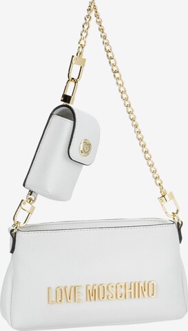 Love Moschino Shoulder Bag 'Lady Killer' in White: front