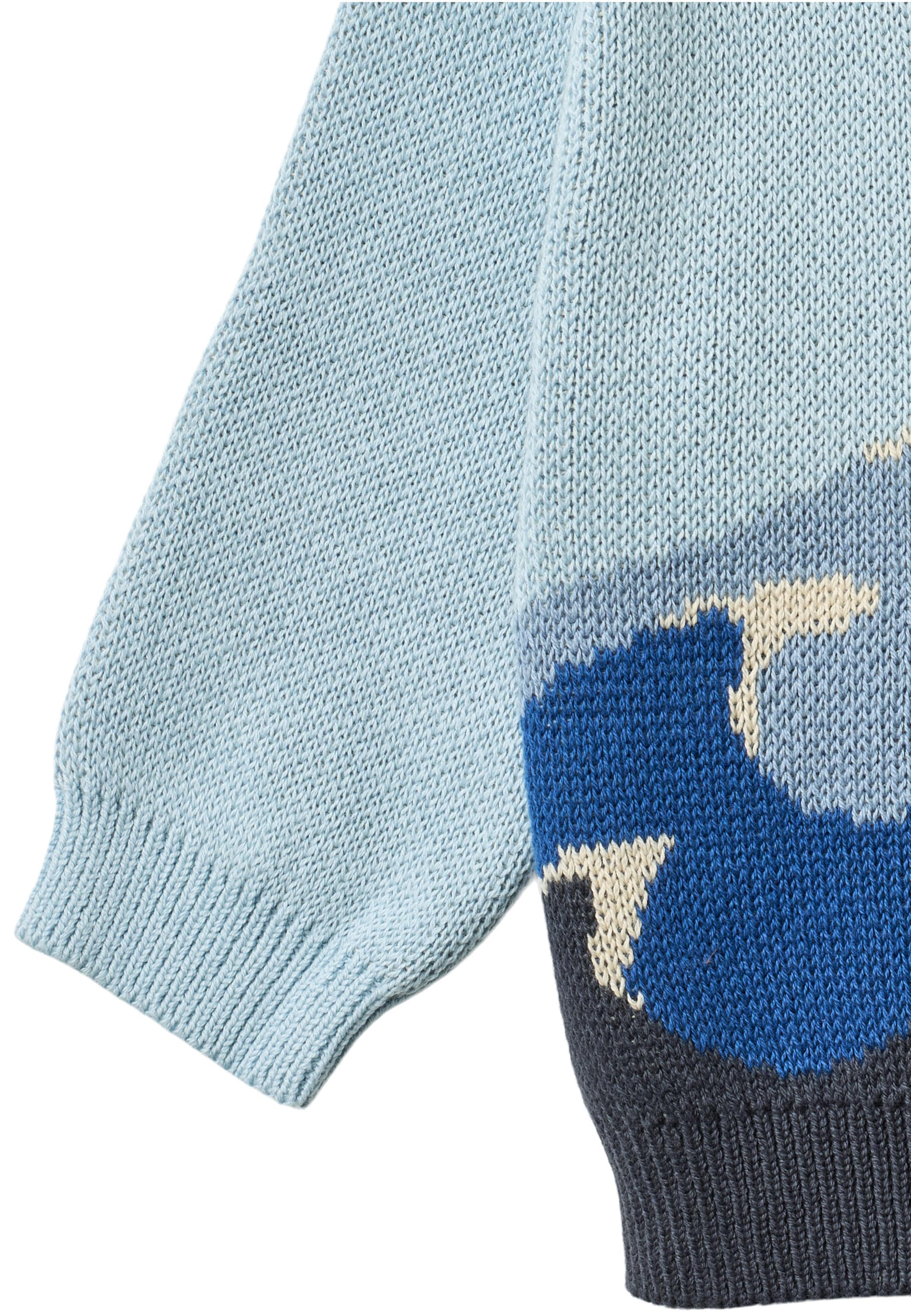 Pull-over 'Knud' WHEAT en bleu
