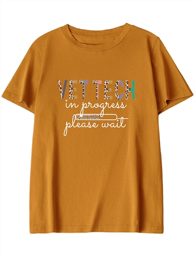 GORHEY Shirt in S/Regular in de kleur Oranje, Productweergave