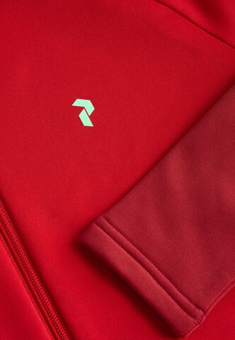 PEAK PERFORMANCE Functionele fleece jas 'Rider' in Rood