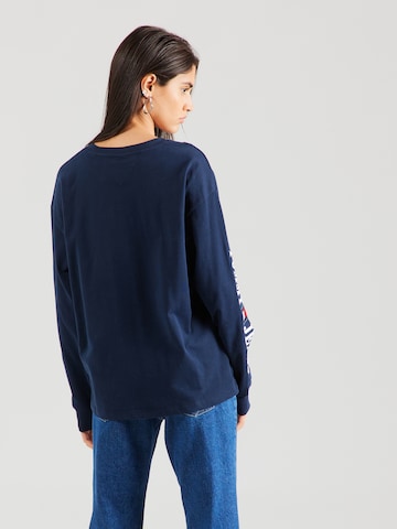 Tommy Jeans T-shirt 'Archive' i blå