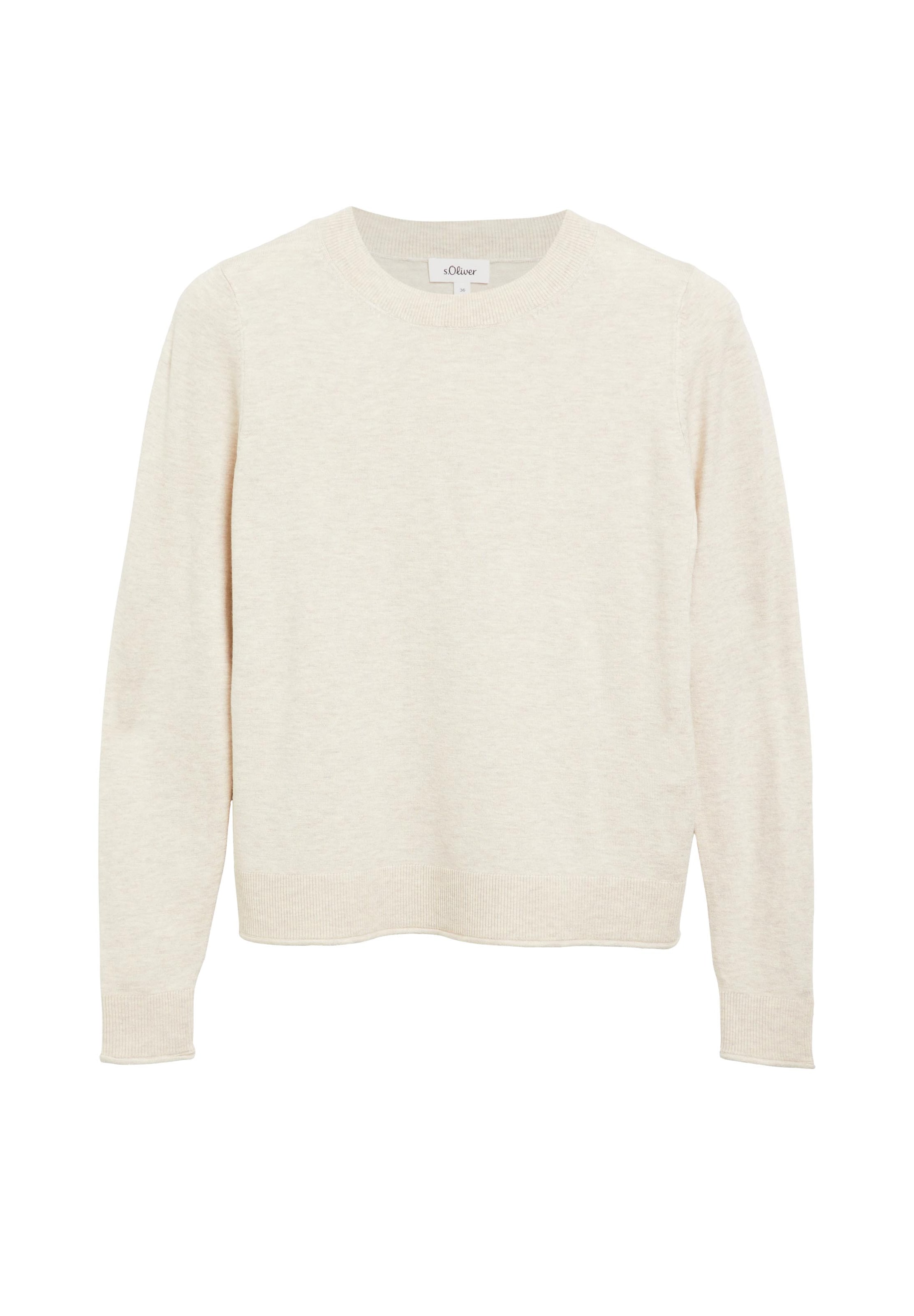 Pullover di s.Oliver in beige: frontale