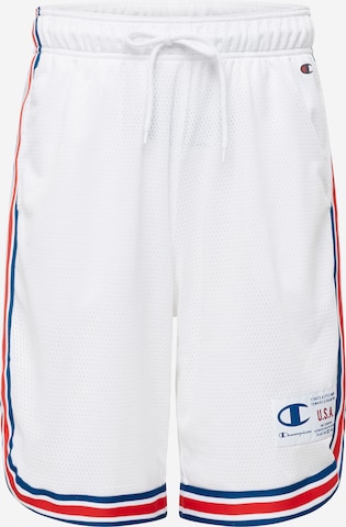 Champion Authentic Athletic Apparel Spodnie 'Legacy' w kolorze biały: przód