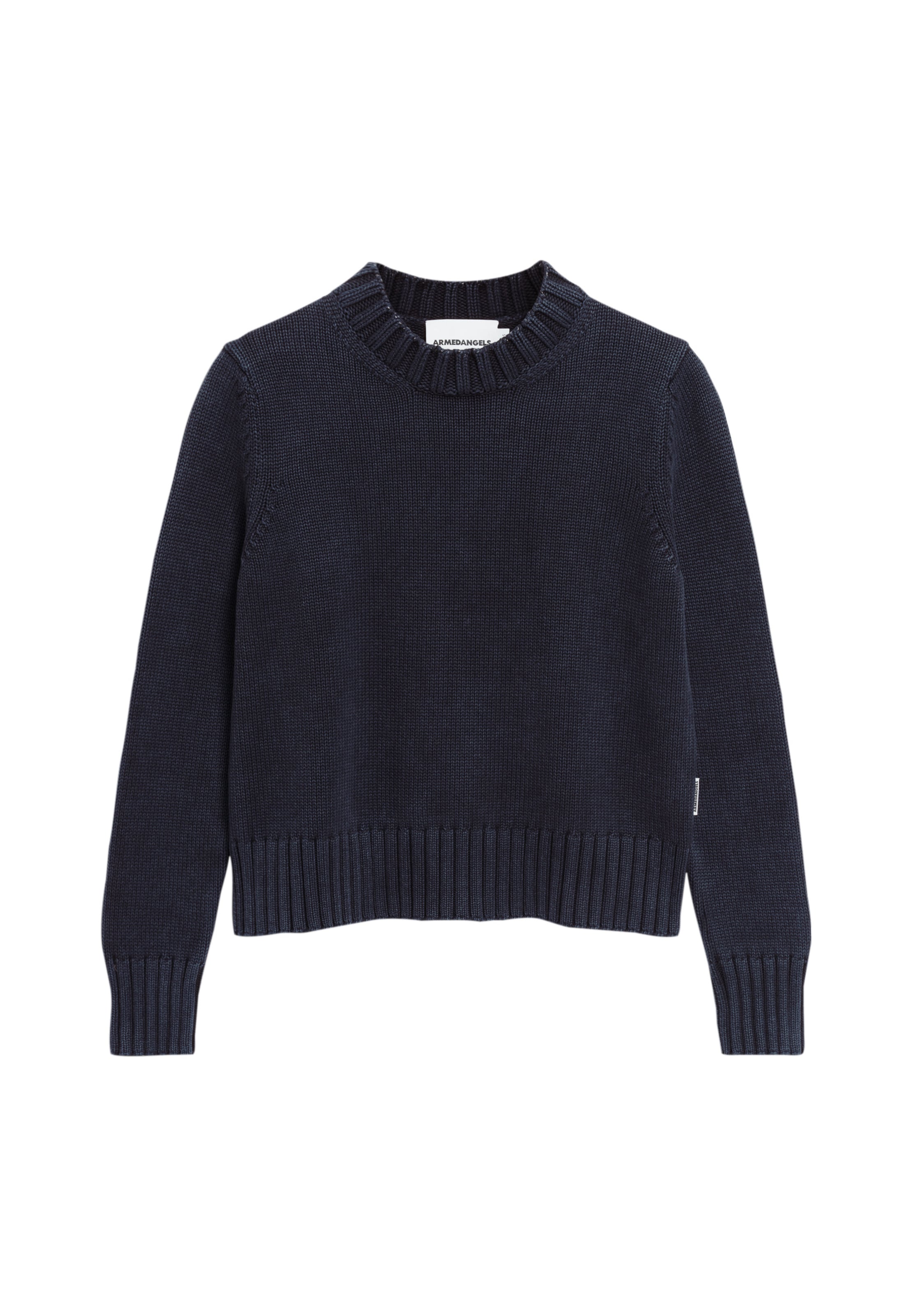 ARMEDANGELS Strickpullover AMALIAAS GMT DYE in Blau: Vorderseite