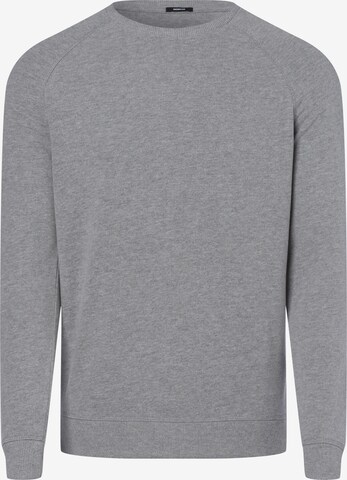 Sweat-shirt DENHAM en gris : devant