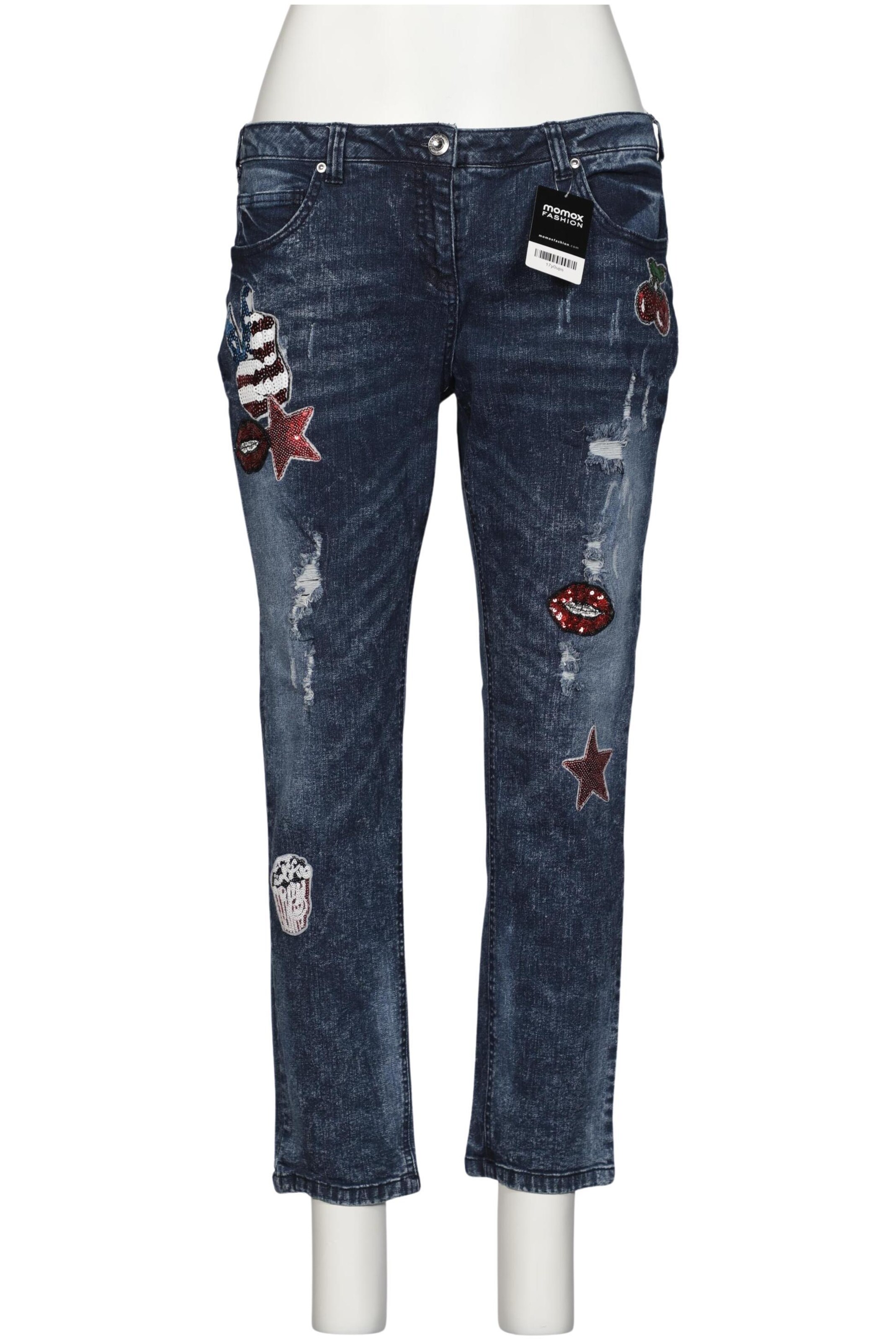 ALBA MODA Jeans in 34 in Blue: front