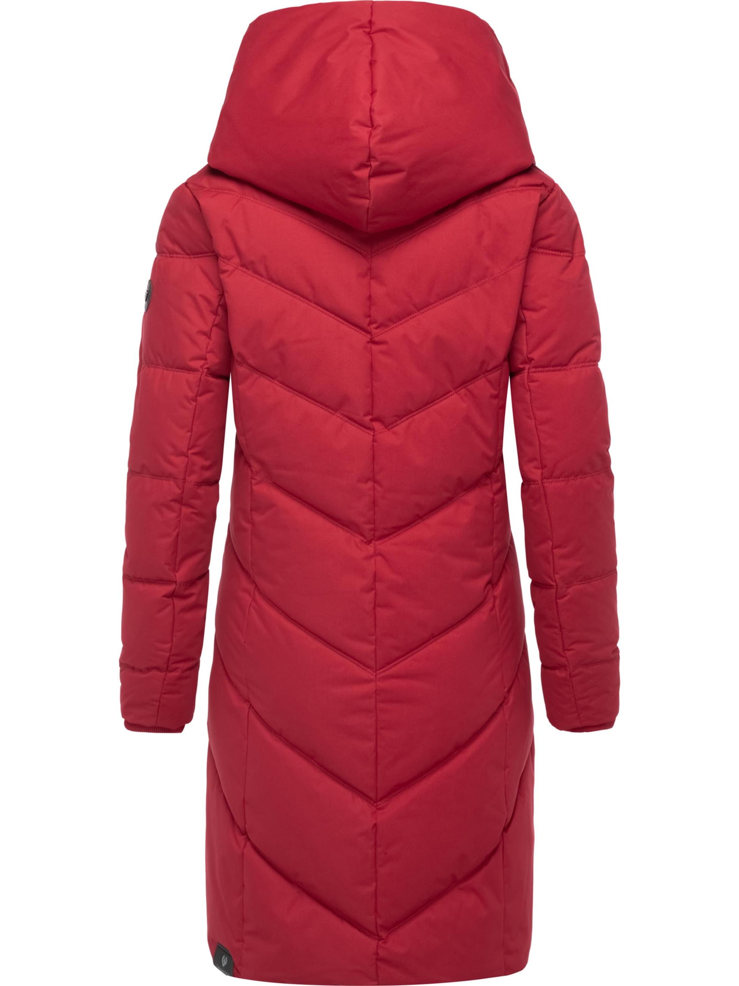 Ragwear Zimný kabát 'Natalka' - Červená