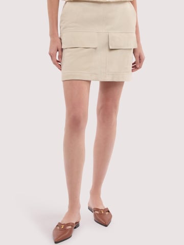 Trussardi Rok in Beige: voorkant