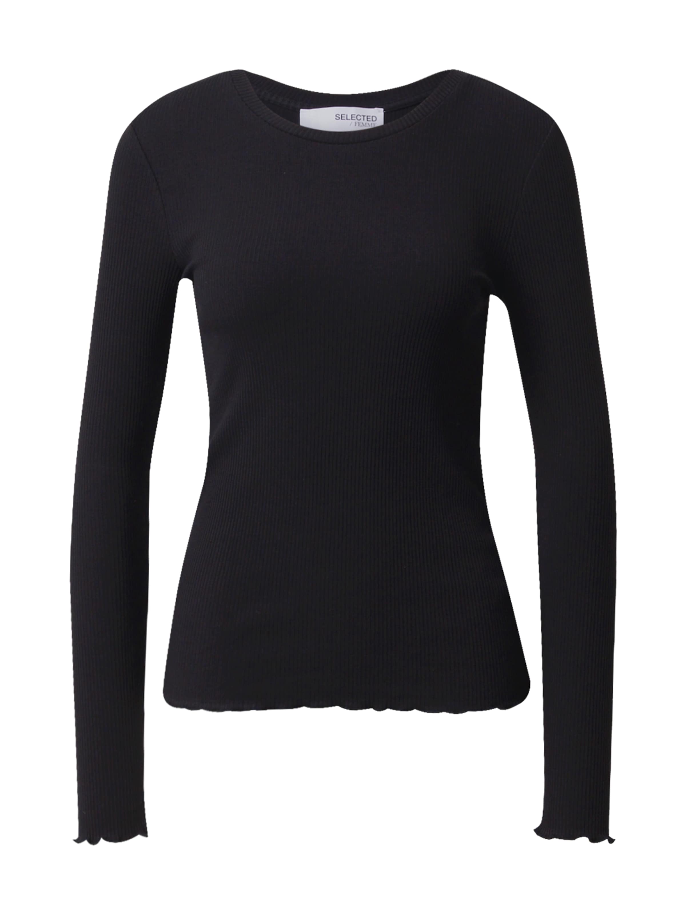 Frauen Shirts & Tops SELECTED FEMME Shirt in Schwarz - XN15490 Frauen Shirts & Tops SELECTED FEMME Shirt in Schwarz - XN15490