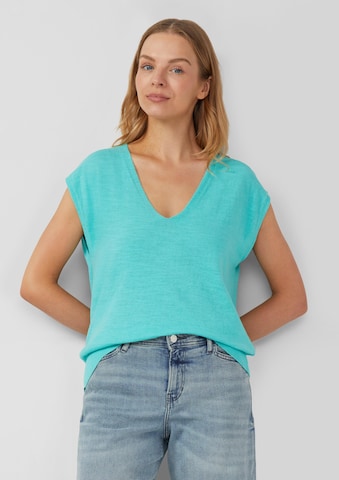 Pull-over s.Oliver en vert : devant