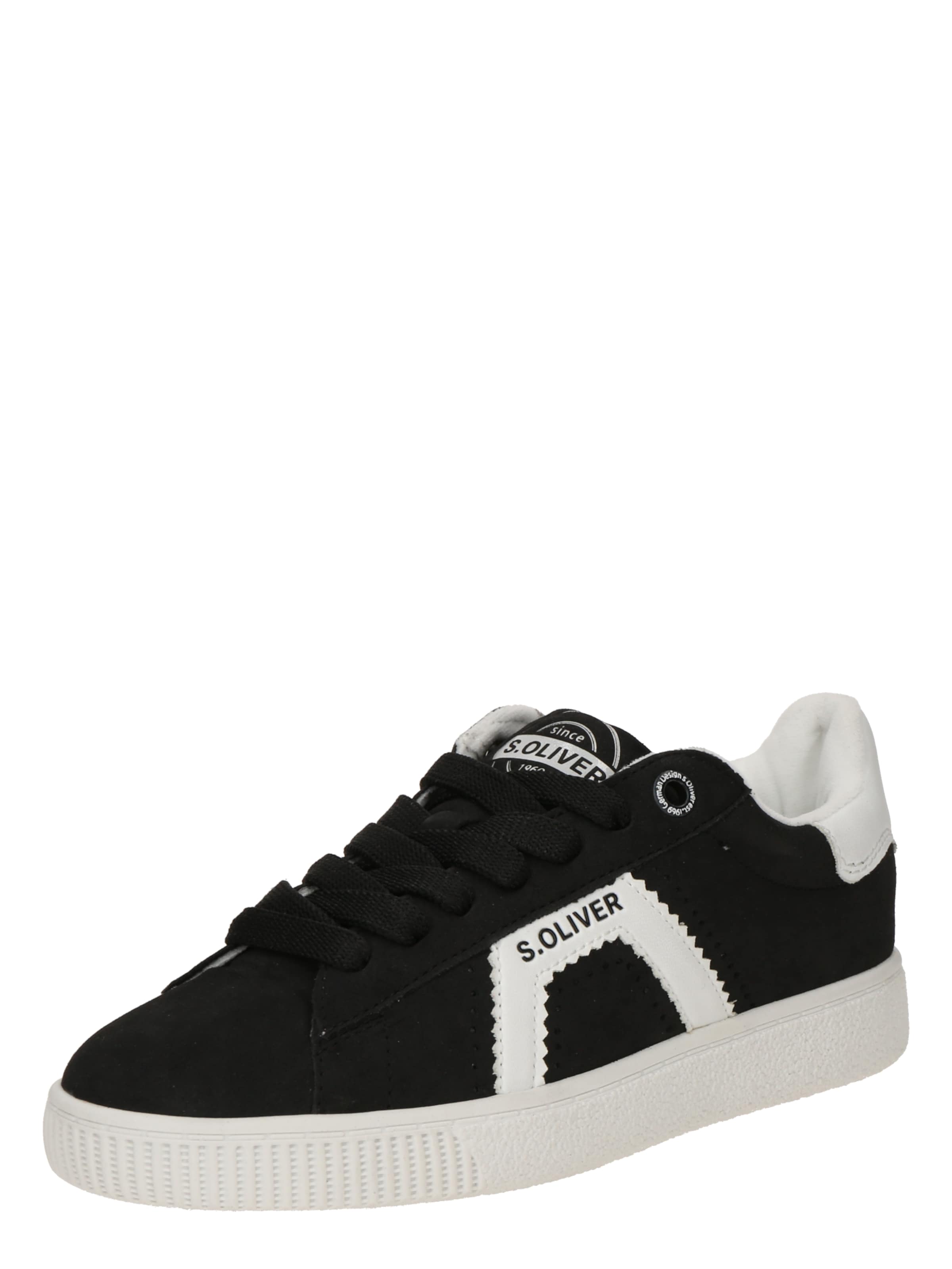 Baskets basses s.Oliver en noir : devant