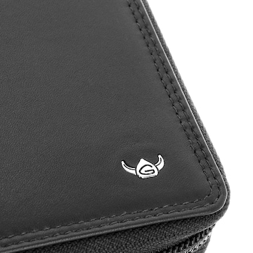 GOLDEN HEAD Wallet 'Polo' in Black